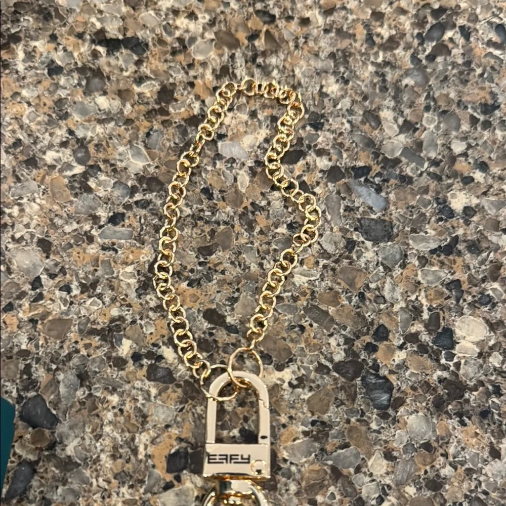 Effy Gold-Tone Multi-Color Crystal Bells Tassel Keychain - Picture 5 of 5